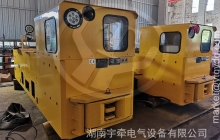 山西10噸湘潭架線式電機車發(fā)往國外